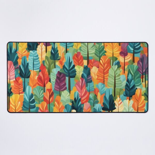 Item preview, Abstract Colorful Forest Pattern designed and sold by calibrit.