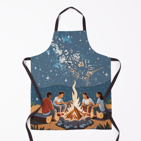 Item preview, Evening Warmth: Summer Night Campfires designed and sold by bb-15artstudio.