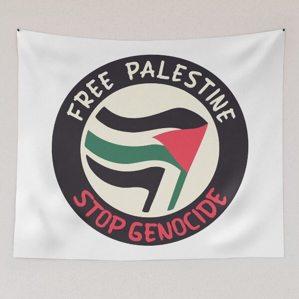 Item preview, Free Palestine Antifa designed and sold by piscininha.