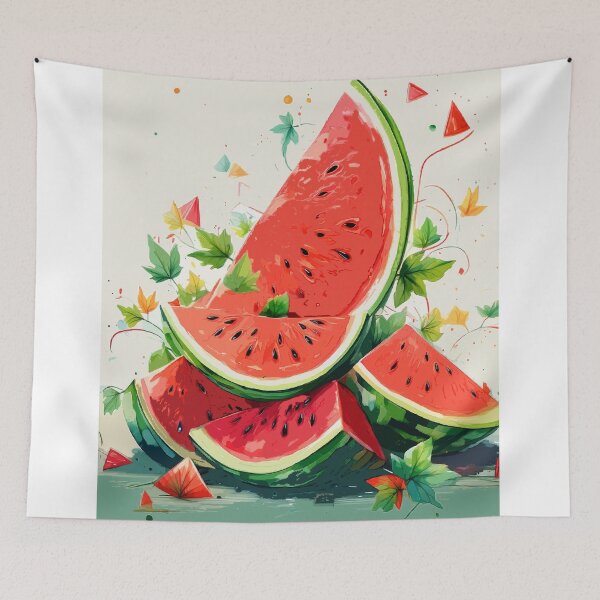 Item preview, Juicy Joys: National Watermelon Day designed and sold by bb-15artstudio.