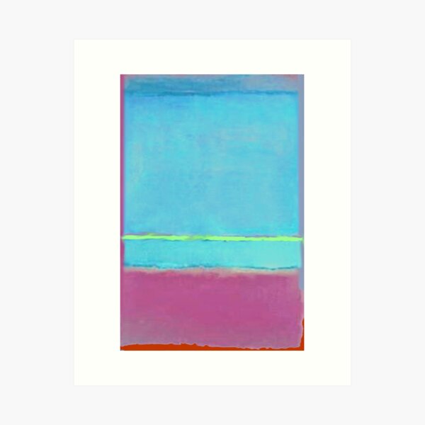 Item preview, Rothkoid XXX, painting inspired by the work of Mark Rothko. designed and sold by thalasson.