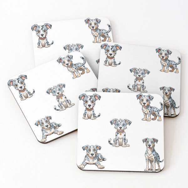 Item preview, Blue Merle Catahoula Leopard Puppies designed and sold by TheAnimalZ00.