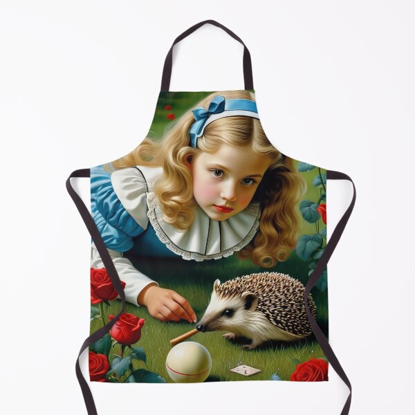 Item preview, Alice and the Hedgehog in the Rose Garden designed and sold by machare.