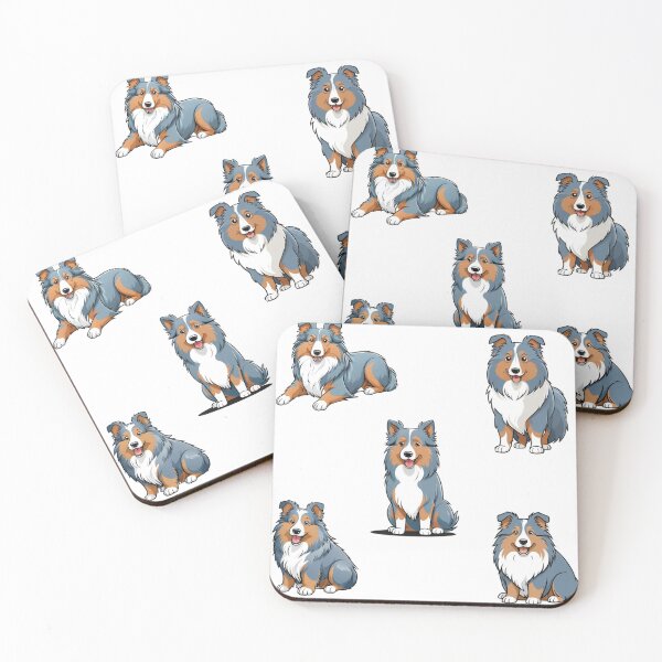 Item preview, Blue Merle Shetland Sheepdogs designed and sold by TheAnimalZ00.