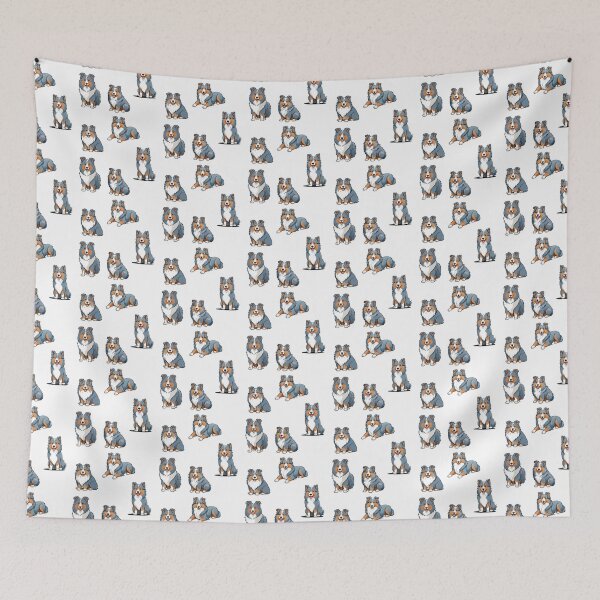 Item preview, Blue Merle Shetland Sheepdogs designed and sold by TheAnimalZ00.
