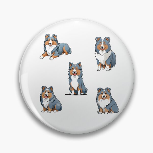Item preview, Blue Merle Shetland Sheepdogs designed and sold by TheAnimalZ00.
