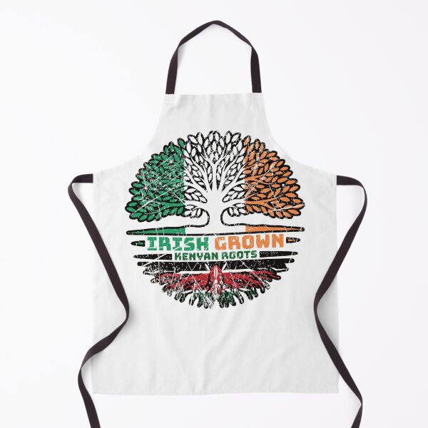 Item preview, Kenyan Kenya Irish Ireland Tree Roots Flag designed and sold by FlagX.