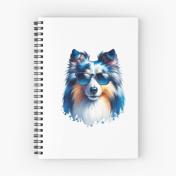 Item preview, Blue Merle Shetland Sheepdog Wearing Sunglasses designed and sold by TheAnimalZ00.