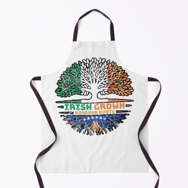 Item preview, Kosovo Kosovar Irish Ireland Tree Roots Flag designed and sold by FlagX.