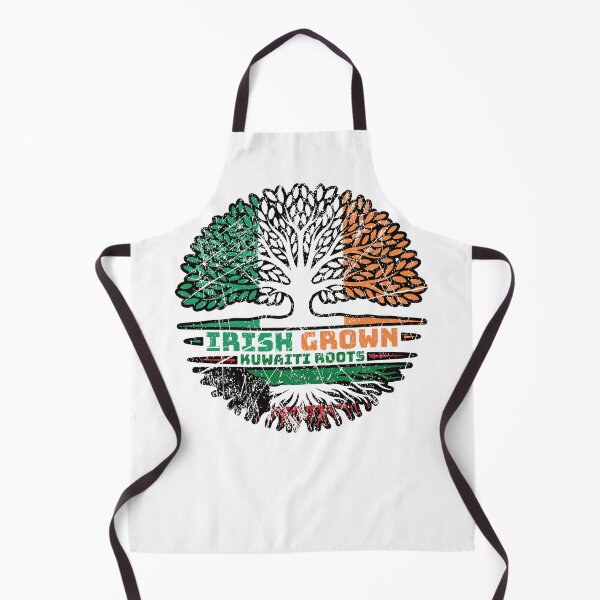 Item preview, Kuwait Kuwaiti Irish Ireland Tree Roots Flag designed and sold by FlagX.