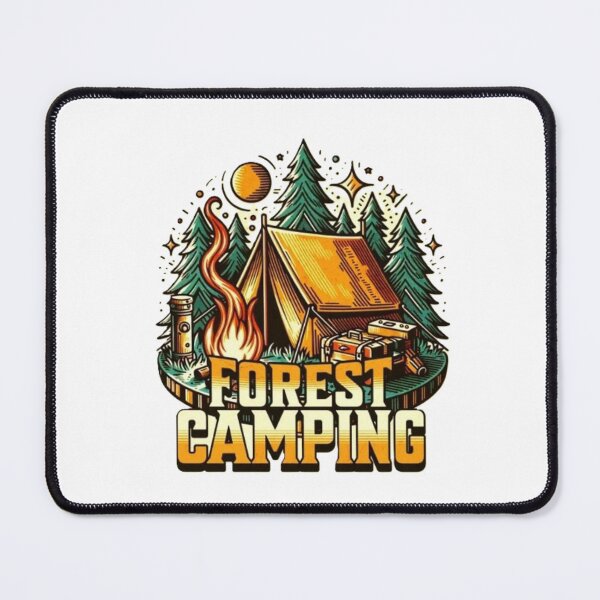 Item preview, Camp in the forest designed and sold by JonysCreativeDesigns.