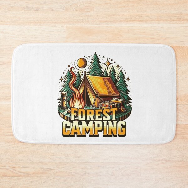 Item preview, Camp in the forest designed and sold by JonysCreativeDesigns.