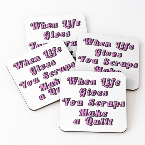 Item preview, When Life Gives You Scraps, Make a Quilt - Funny Quilter designed and sold by Wiss2Arts.