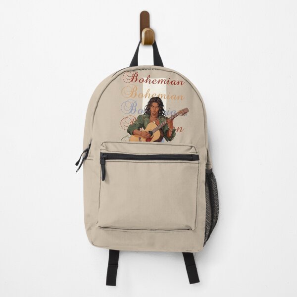 Item preview, bohemian guitar player Latin illustration gif designed and sold by La Loca.