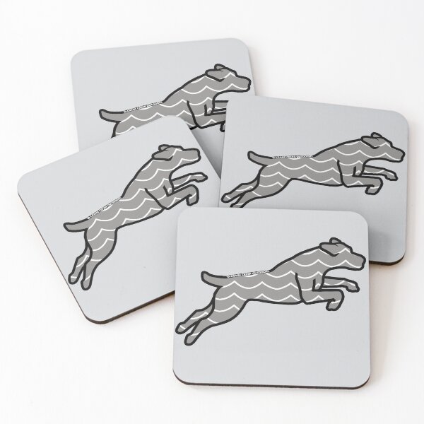 Item preview, Weimaraner Dog Jumping, Grey designed and sold by CraneCreek.