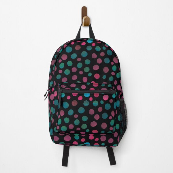 Item preview, Orbes flotantes abstractos en negro, rosa fuerte, verde azulado y verde mar designed and sold by Lifestyle by Croff.