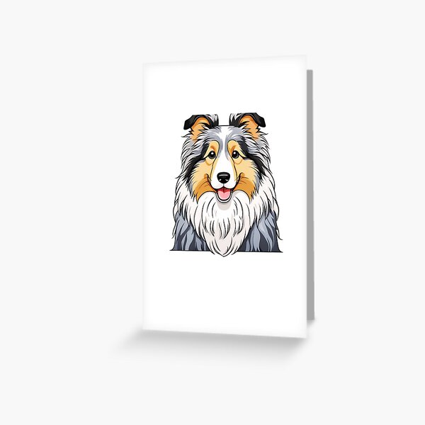 Item preview, Blue Merle Shetland Sheepdog  designed and sold by TheAnimalZ00.