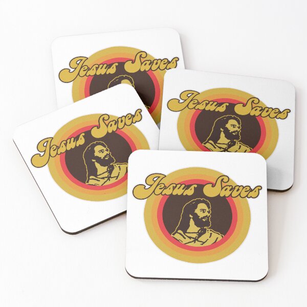 Item preview, Jesus Saves Retro Design designed and sold by Etikett.