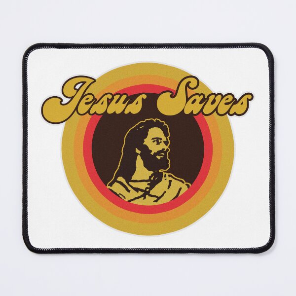 Item preview, Jesus Saves Retro Design designed and sold by Etikett.