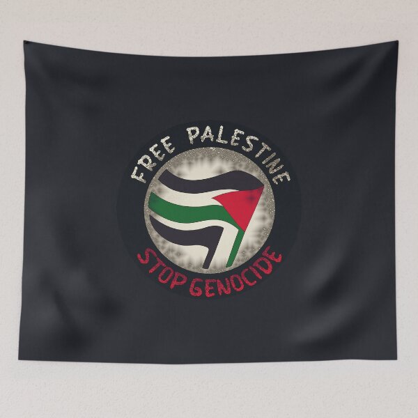 Item preview, Free Palestine Antifa designed and sold by piscininha.