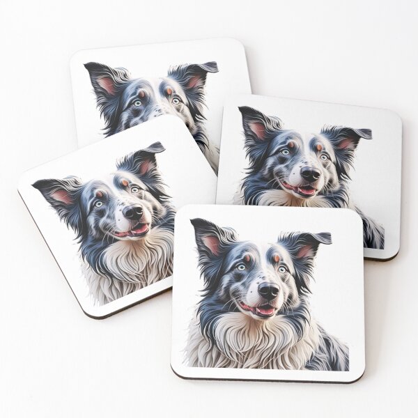 Item preview, Blue Merle Border Collie designed and sold by TheAnimalZ00.