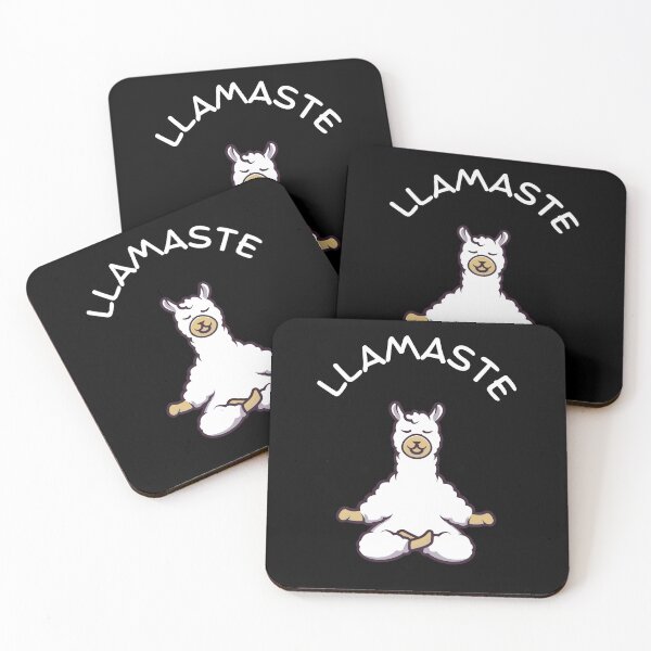 Item preview, Mindful Llama: Llamaste Vibes designed and sold by CraftyrCreator.