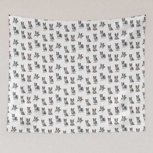 Item preview, Blue Merle Border Collie Dogs designed and sold by TheAnimalZ00.