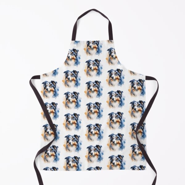 Item preview, Watercolor Blue Merle Border Collie designed and sold by TheAnimalZ00.