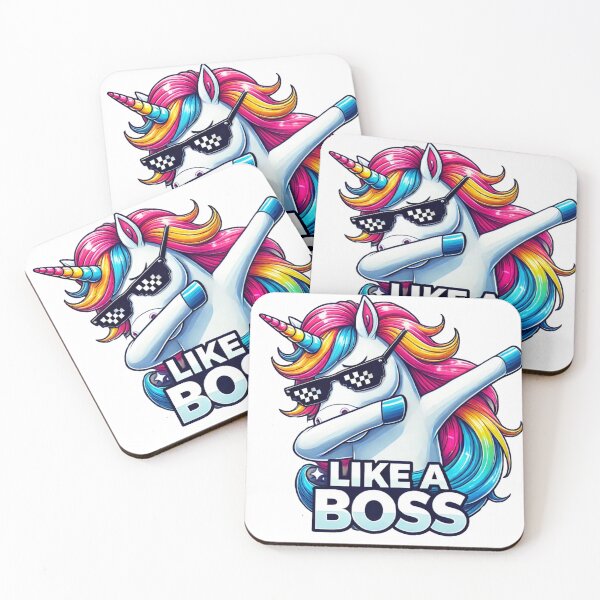 Item preview, Like a Boss. Unicorn Dabbing. designed and sold by Chiyozen.