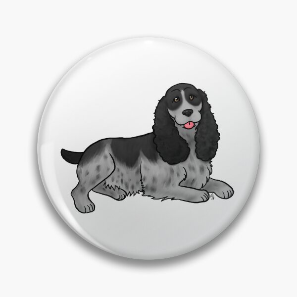 Item preview, Dog - Field Spaniel Black Roan docked designed and sold by Jennifer Stolzer.