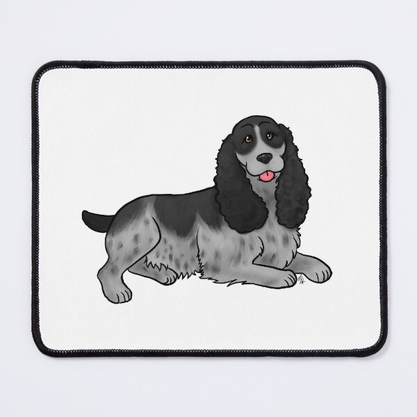 Item preview, Dog - Field Spaniel Black Roan docked designed and sold by Jennifer Stolzer.
