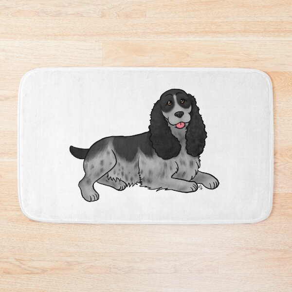 Item preview, Dog - Field Spaniel Black Roan docked designed and sold by Jennifer Stolzer.