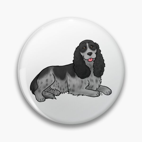 Item preview, Dog - Field Spaniel Black Roan tail designed and sold by Jennifer Stolzer.