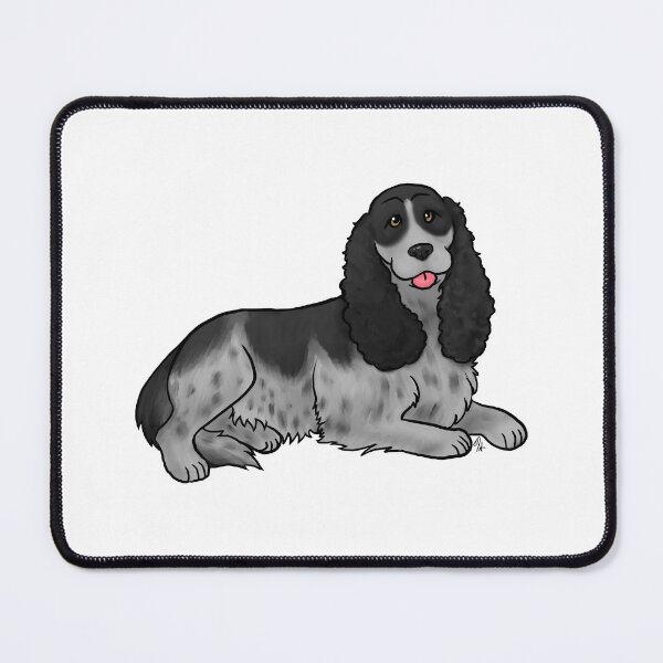 Item preview, Dog - Field Spaniel Black Roan tail designed and sold by Jennifer Stolzer.