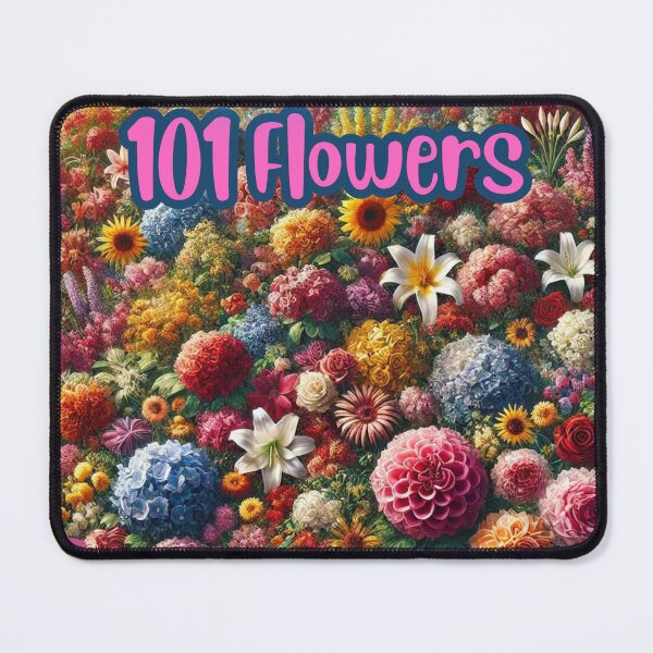 Item preview, 101 different flowers with a Tri Blend effect #trending, #new designed and sold by alkareem-ca.