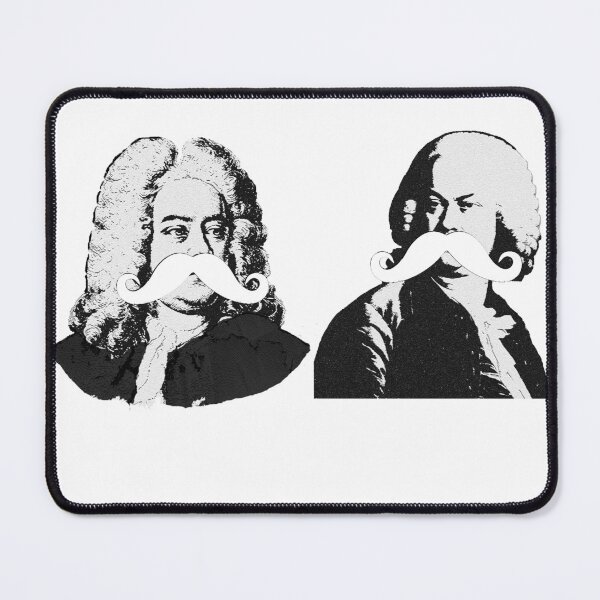 Item preview, Handel Bach moustache designed and sold by platypusboi.