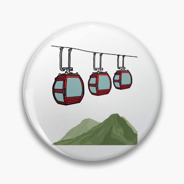 Item preview, Cable car in the mountains designed and sold by Galaxy-silver.