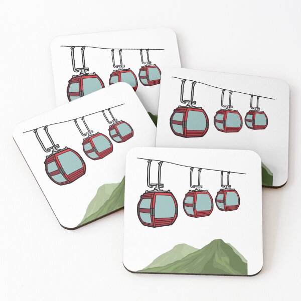Item preview, Cable car in the mountains designed and sold by Galaxy-silver.