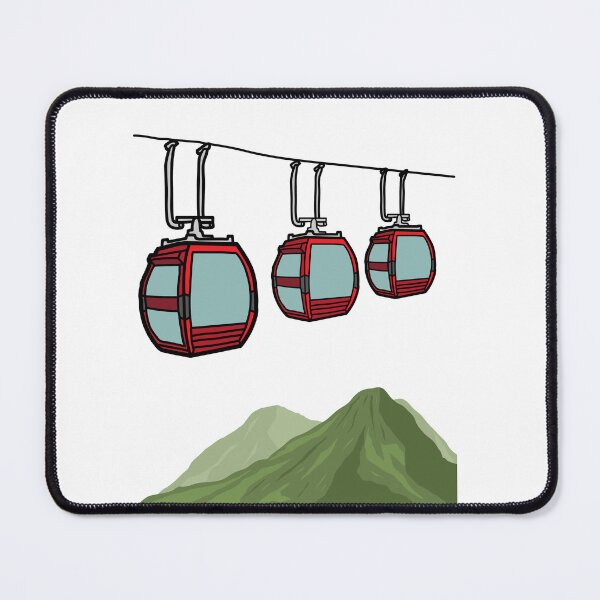 Item preview, Cable car in the mountains designed and sold by Galaxy-silver.