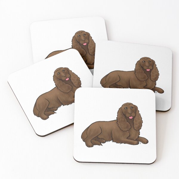 Item preview, Dog - Field Spaniel Liver tail designed and sold by Jennifer Stolzer.