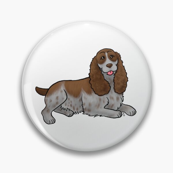 Item preview, Dog - Field Spaniel Liver Roan Docked designed and sold by Jennifer Stolzer.