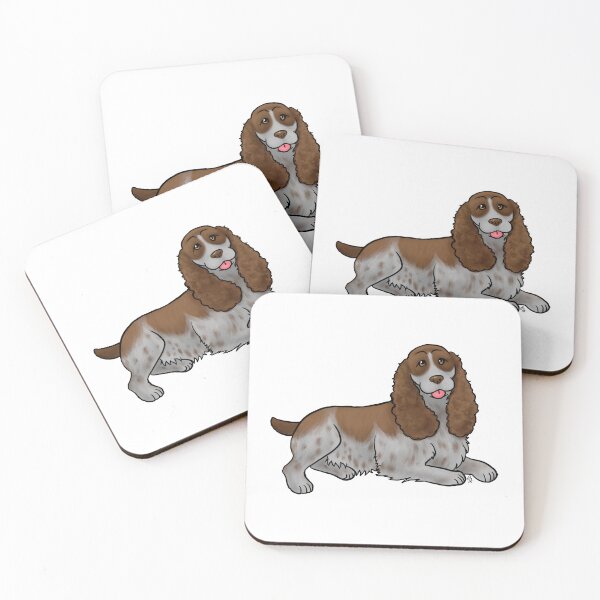 Item preview, Dog - Field Spaniel Liver Roan Docked designed and sold by Jennifer Stolzer.