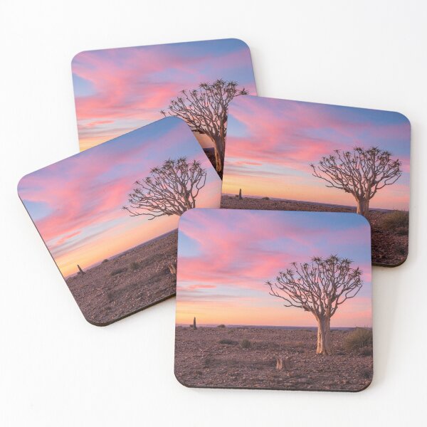 Item preview, Quiver tree with colourful sunset designed and sold by Images by Chris de Blank.