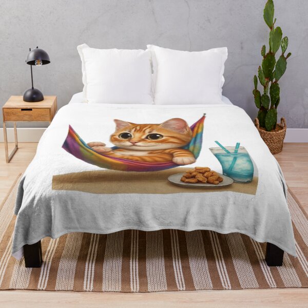 Item preview, Happy cat, comfortable in the hammock designed and sold by Sijtipat.