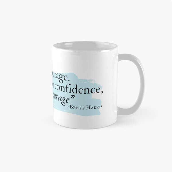 Item preview, "but exercise your courage" quote designed and sold by LeHouseplant.