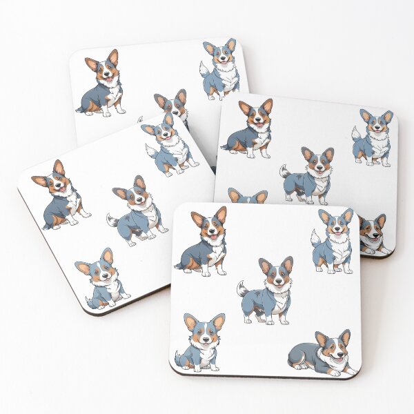Artikelvorschau, Blauer Merle Cardigan Welsh Corgi Hunde entworfen und verkauft von TheAnimalZ00.