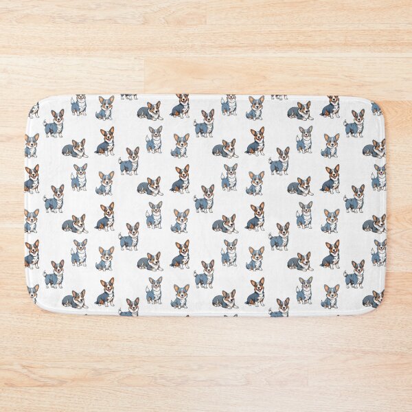 Item preview, Blue Merle Cardigan Welsh Corgi Dogs designed and sold by TheAnimalZ00.