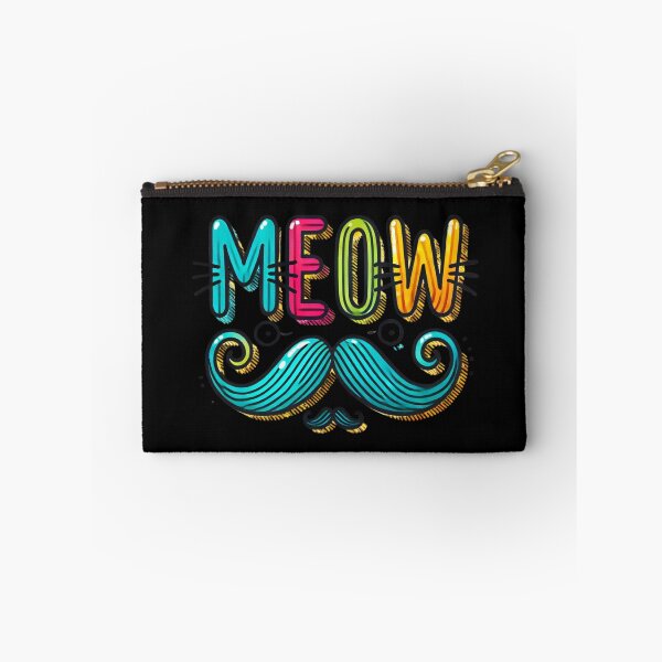 Item preview, Feline Flair | The Purrfect 'MEOW' Mustache designed and sold by The-DrawingLab.