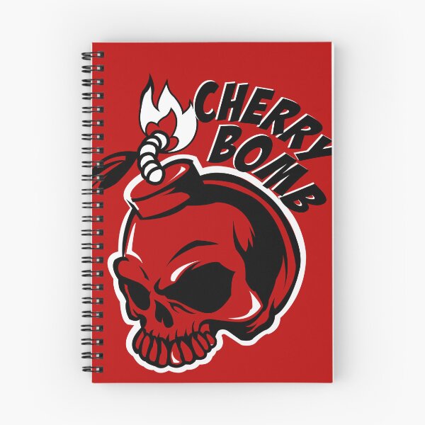 Item preview, cherry bomb, fire cracker, bomb, biker, skater, red logo,  designed and sold by SavageLegion.