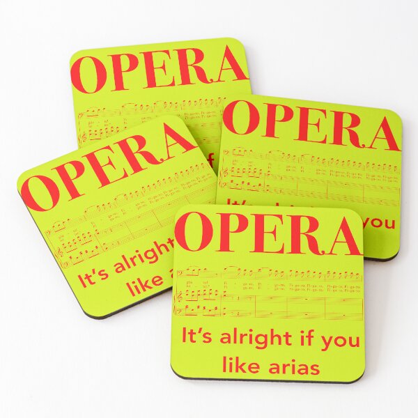 Item preview, Opera - it’s alright red writing designed and sold by ClaireBillson.
